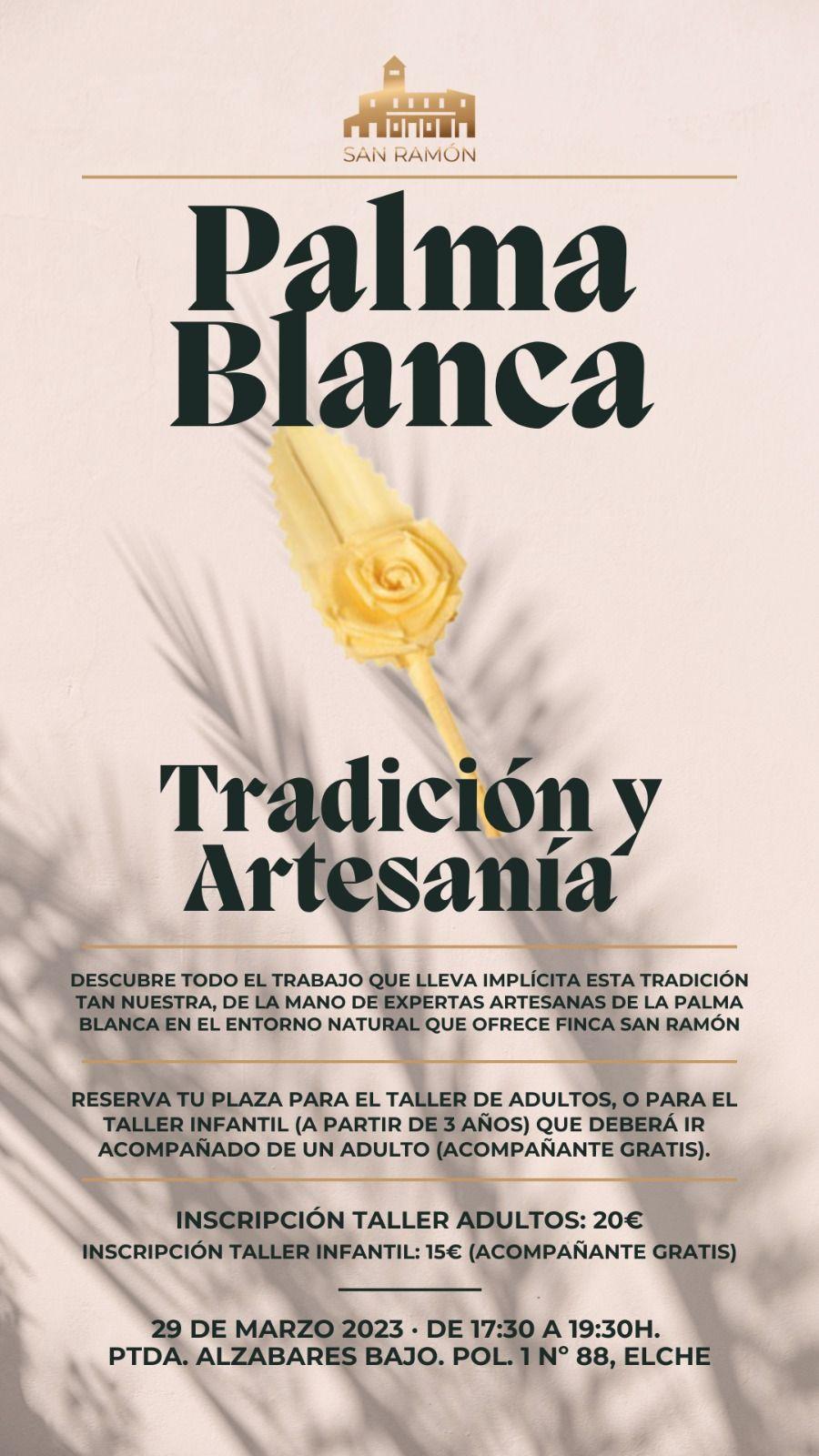 EXPERIENCIA “TRENZADO DE PALMA BLANCA”