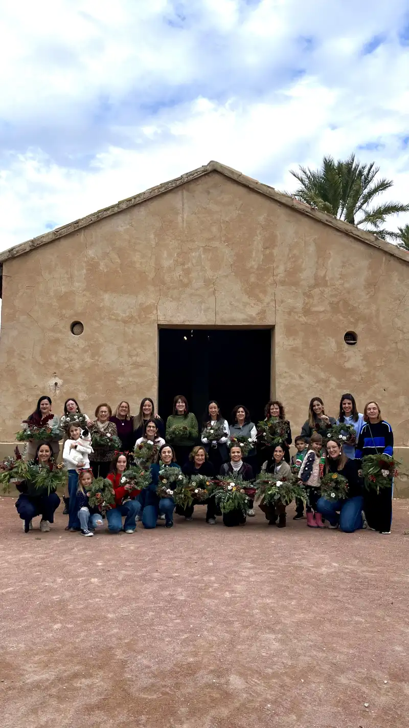 Taller de coronas florales