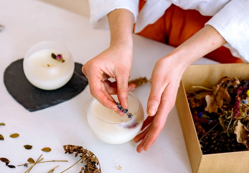Taller de velas artesanales