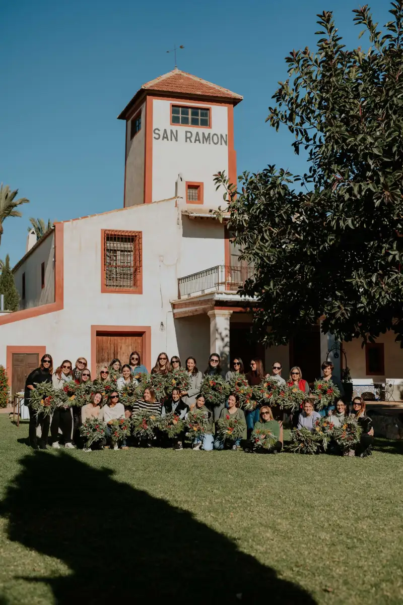 Taller de coronas florales