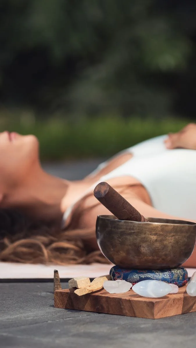 Meditación al aire libre